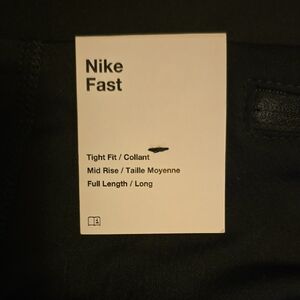 Nike Fast Black Performance Leggings